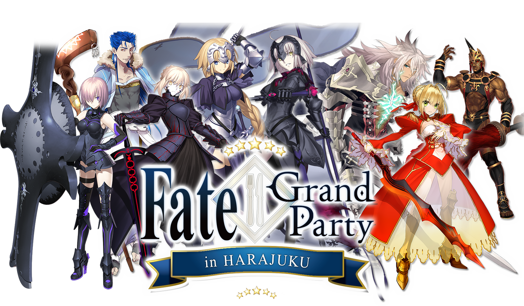 Fate GrandParty in HARAJUKU