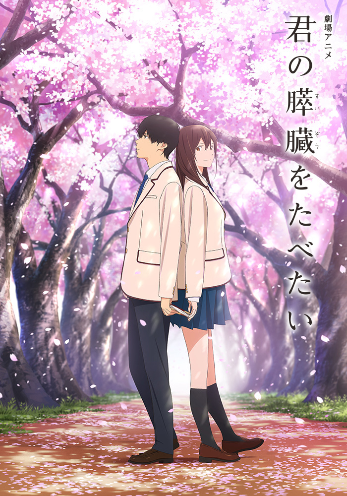 3854 劇場アニメ 君の膵臓をたべたい 　Ａ−４クリアファイル キミスイ 3854 劇場アニメ 君の膵臓をたべたい A−4クリアファイル