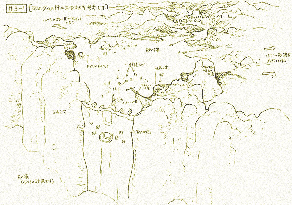 村の外観