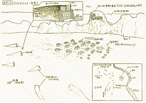 ラス・ゴモラス 全景