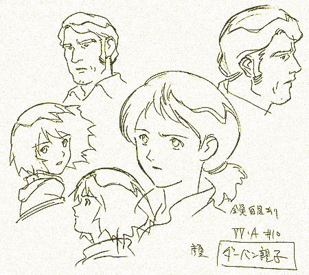 ダーバン親子 顔