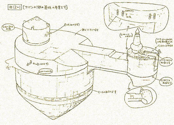 アバンの湖の基地