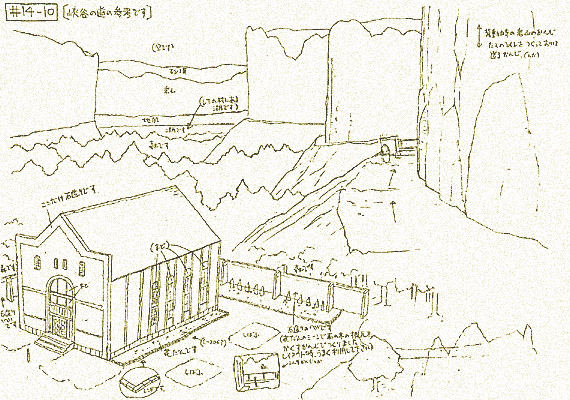 峡谷の道