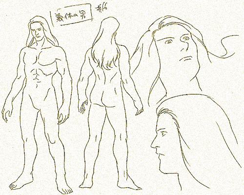 義体の男