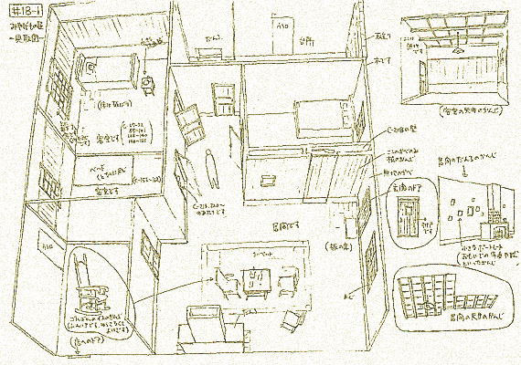 みやげもの屋 -見取図-