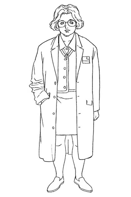 NURSE の立ち姿