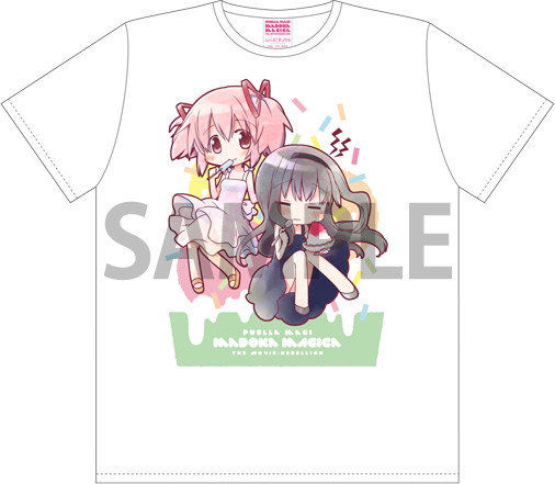 「蒼樹うめ先生描き下ろし スイーツ Tシャツ」