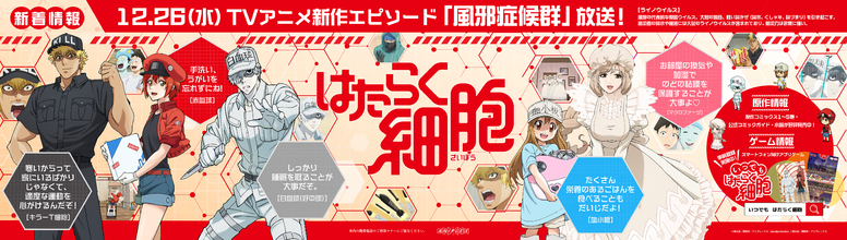 はたらく細胞 Aniplex アニプレックス オフィシャルサイト