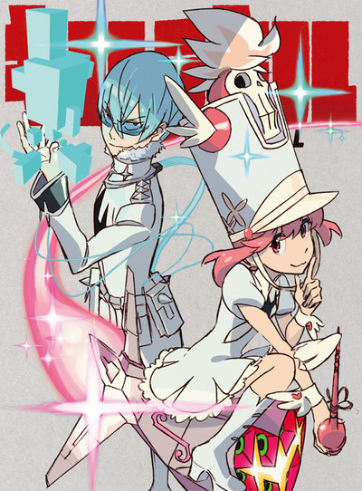 【レア】　アニプレックス会場限定ポスター キルラキル アニメジャパン2014 キルラキル」ドレスアップした流子たちが登場！放送10周年記念の