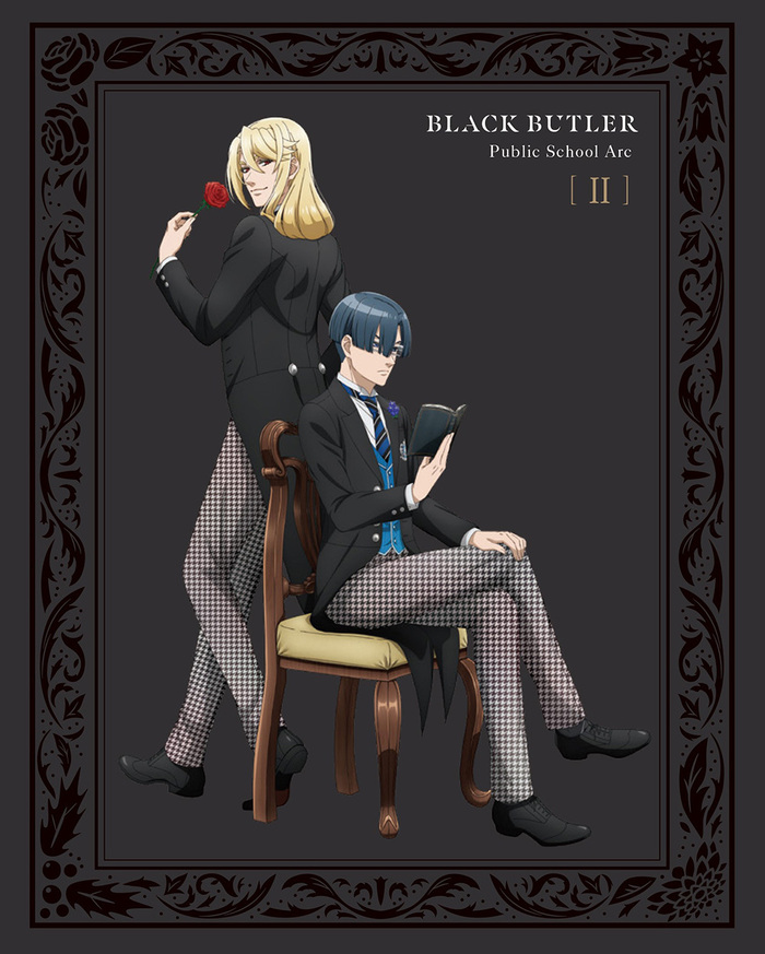 黒執事 アニメ「黒執事 -寄宿学校編-」多面カット腕時計 セバスチャンモデル