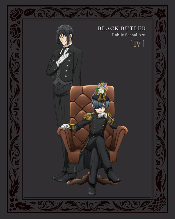 春アニメ「黒執事 寄宿学校編」セバスチャン＆シエル、“P4”の姿