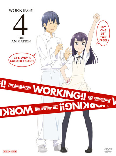 アニメ WORKING!!! DVDBOX DVD Anime Working!! (Wagnaria) Season 1+2+3 +www.working (1
