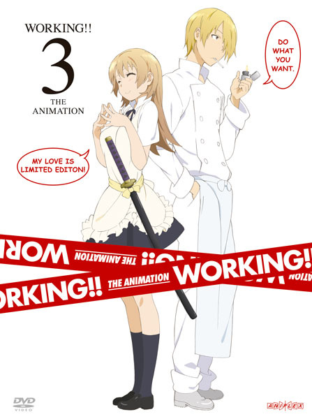 アニメ WORKING!! 3  [DVD] WORKING!! 3 | 映像・音楽商品 | WORKING!! | アニメ | 株式会社