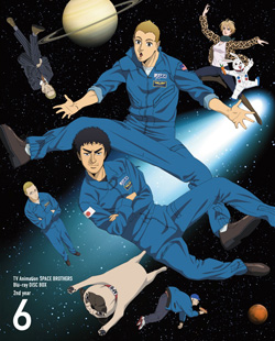 宇宙兄弟 Blu-ray DISC BIX 2nd year 6 完全生産限定版 2013年12月25日(水)発売 ￥27,000+税￥1,200+税（税抜） 品番:ANZX-3871～3874 第65話～第75話